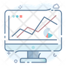 icon for regression chart