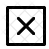 delete box icons