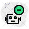 icon remove robot