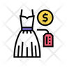 rental wedding dress emoji
