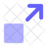 expand-from-corner icon png