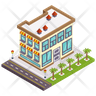 restaurant building symbol