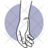 icon for resting hand