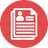 icon for cv mail