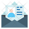 resume mail icon png
