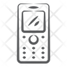 icons of phone keypad