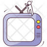 icon for retro tv