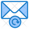 retro mail logo