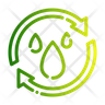 reuse water icon png