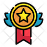 free reward ribbon icons