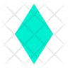 icon for rhombus