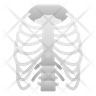 icon for ribs cage