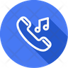 phone ringtone logo