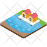 free river house icons