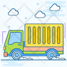 free road freight icons