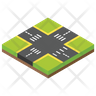 icon for road square