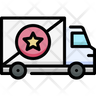 roadshow truck box icon