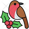 free robin bird icons
