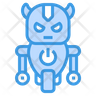 angry robot icon download