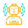 dummy robot icon