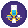 icon for robot chef