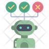 icon speaking robot