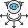 robot direction icon png