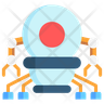 icon robot eye