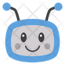 robot smile icon download