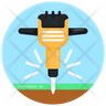 rock drill icon png
