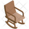 free rocking chair icons