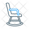 free rocking chair icons