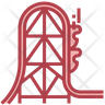 roller coaster symbol