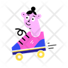 roller-skate symbol