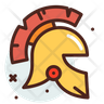 roman soldier helmet logo