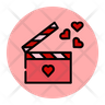 romantic movie emoji