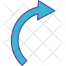 rotating arrow symbol
