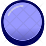 free round button icons