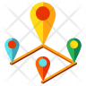 free rerouting location icons