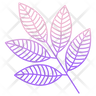 rowan leaf icon svg