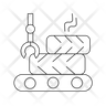 rubber production icon png