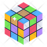 icon puzzle cube