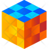 icon puzzle cube