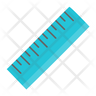 ruler scale icon svg
