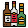 rum bottle logo