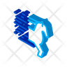 running horse speed icon png