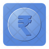 send rupee icon png