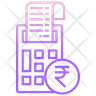 icon for rupees e invoice