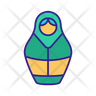 icon for russian nesting dolls