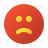 icons of sad person